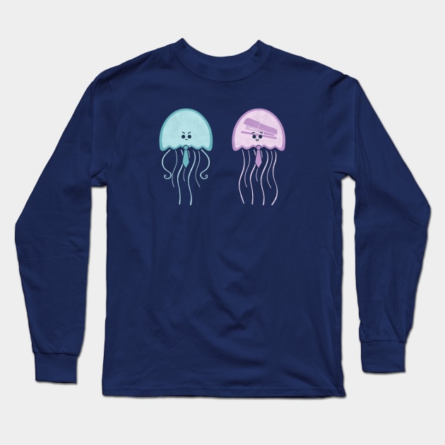 Jelly Prank Long Sleeve T-Shirt by HandsOffMyDinosaur